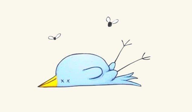 Dead Twitter Bird
