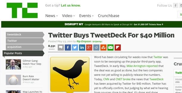 Twitter Buys Tweetdeck