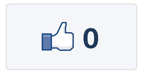 Facebook 0 likes