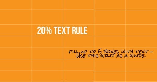 20 Percent Text Rule on Facebook Ads