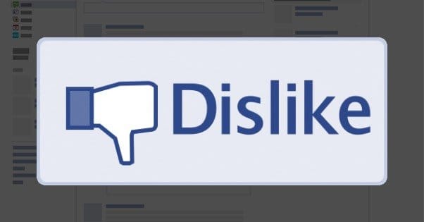 Dislike Button on Facebook