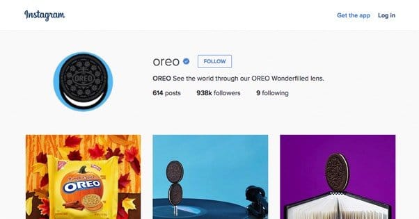 Oreo Instagram