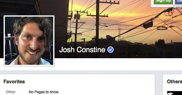 Verified Facebook Profile