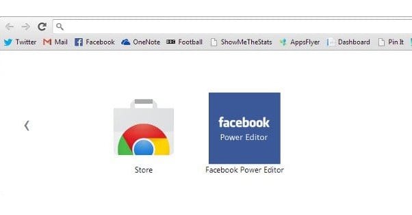 Facebook Power Editor Chrome