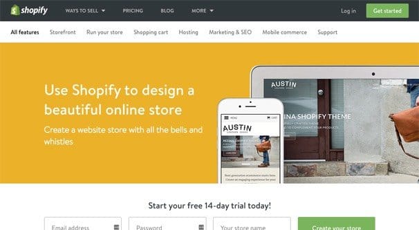Creating a Store on Shopify