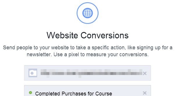 Website Conversions on Facebook Ads