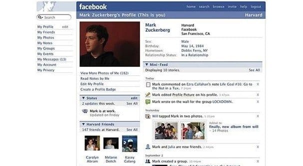 Version facebook old web Facebook replaces