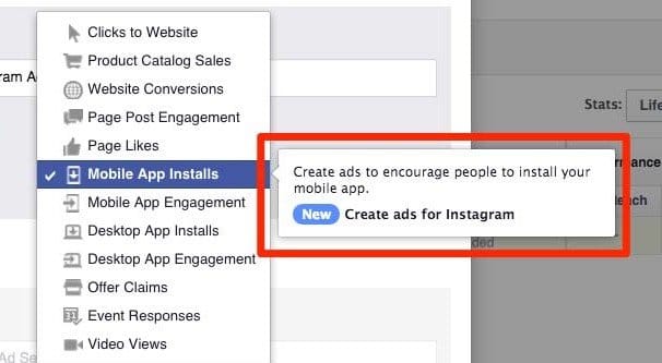 Creating Instagram Ads in Power Editor