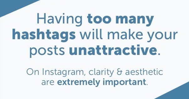 Using Too Many Hashtags