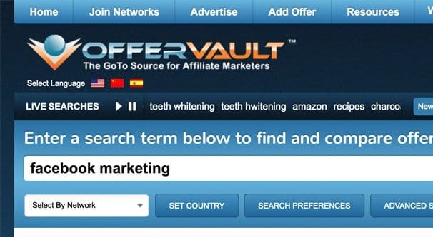 Offervault Search