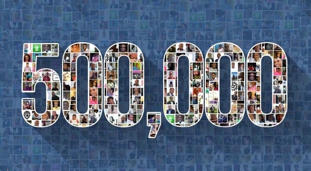 500k Facebook Fans