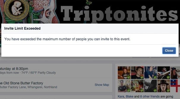 Facebook Group Invite Limit