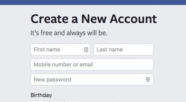 Creating Another Facebook Account