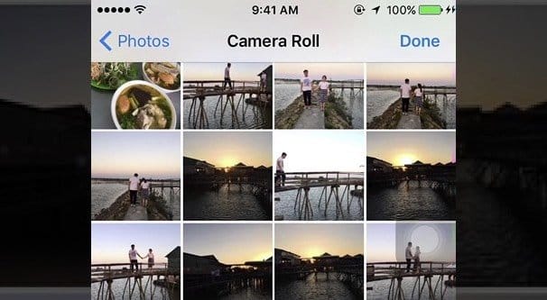 Camera Roll Photo on Device