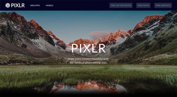 Pixlr Website