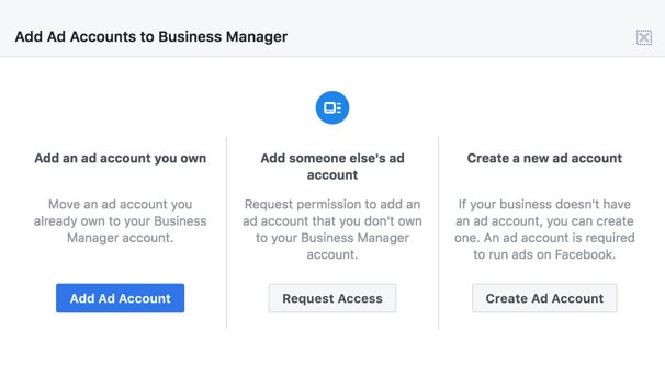 Ad Account to Business Manager