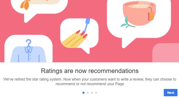Ratings are Now Recommendations