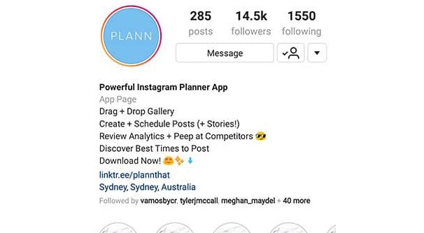Link in Instagram Bio